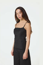 Corset top Nero